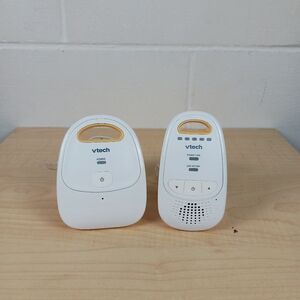 VTech DM111 Digital Audio Baby Monitor Parent And Baby Unit Works /w Power Cords